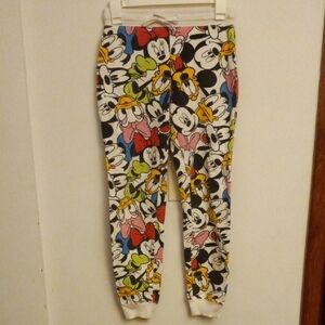 Disney Mickey Mouse and Friends Sweatpants Joggers Juniors Size XS